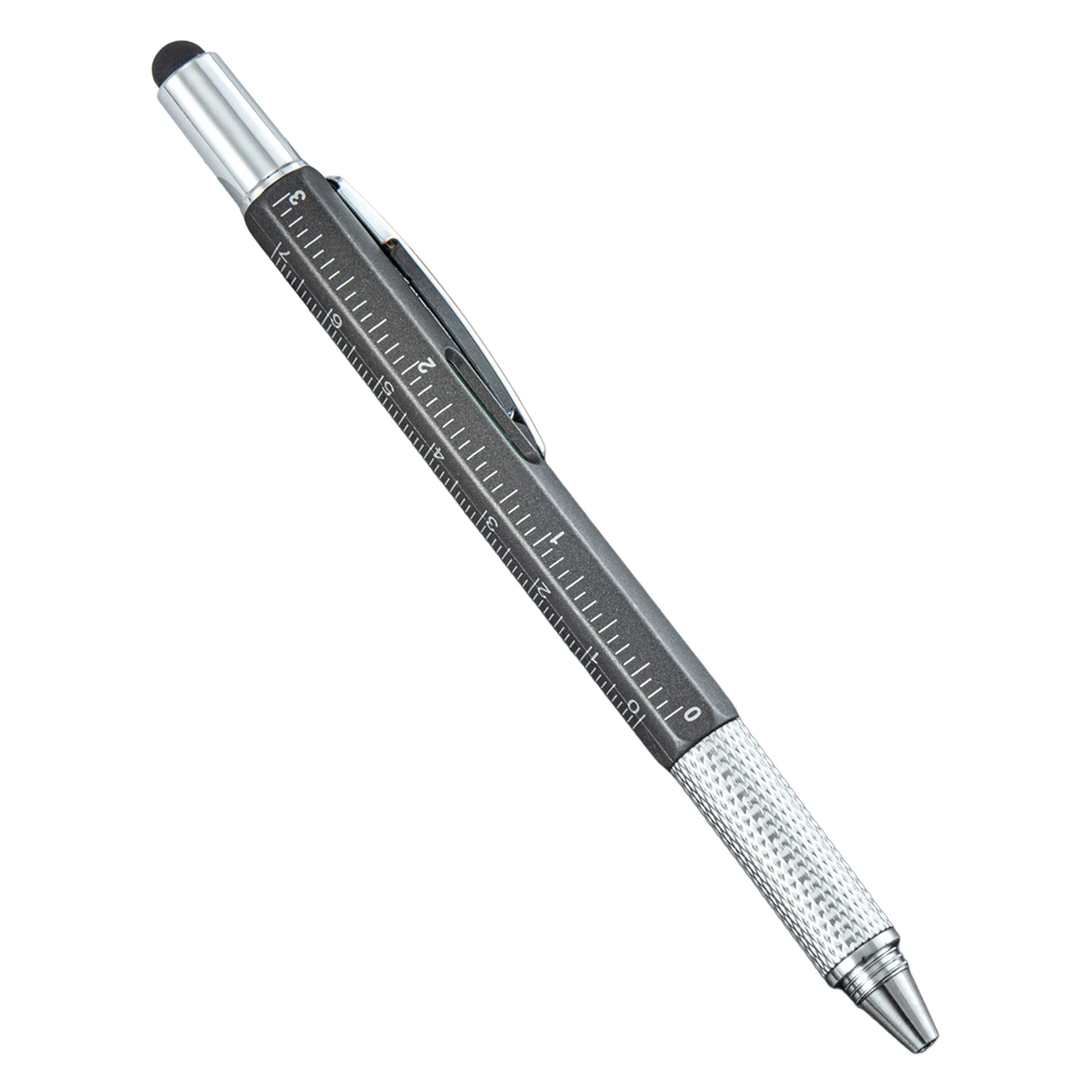 6 in 1 multi tool pen 6 in 1 multi tool pen-Gray