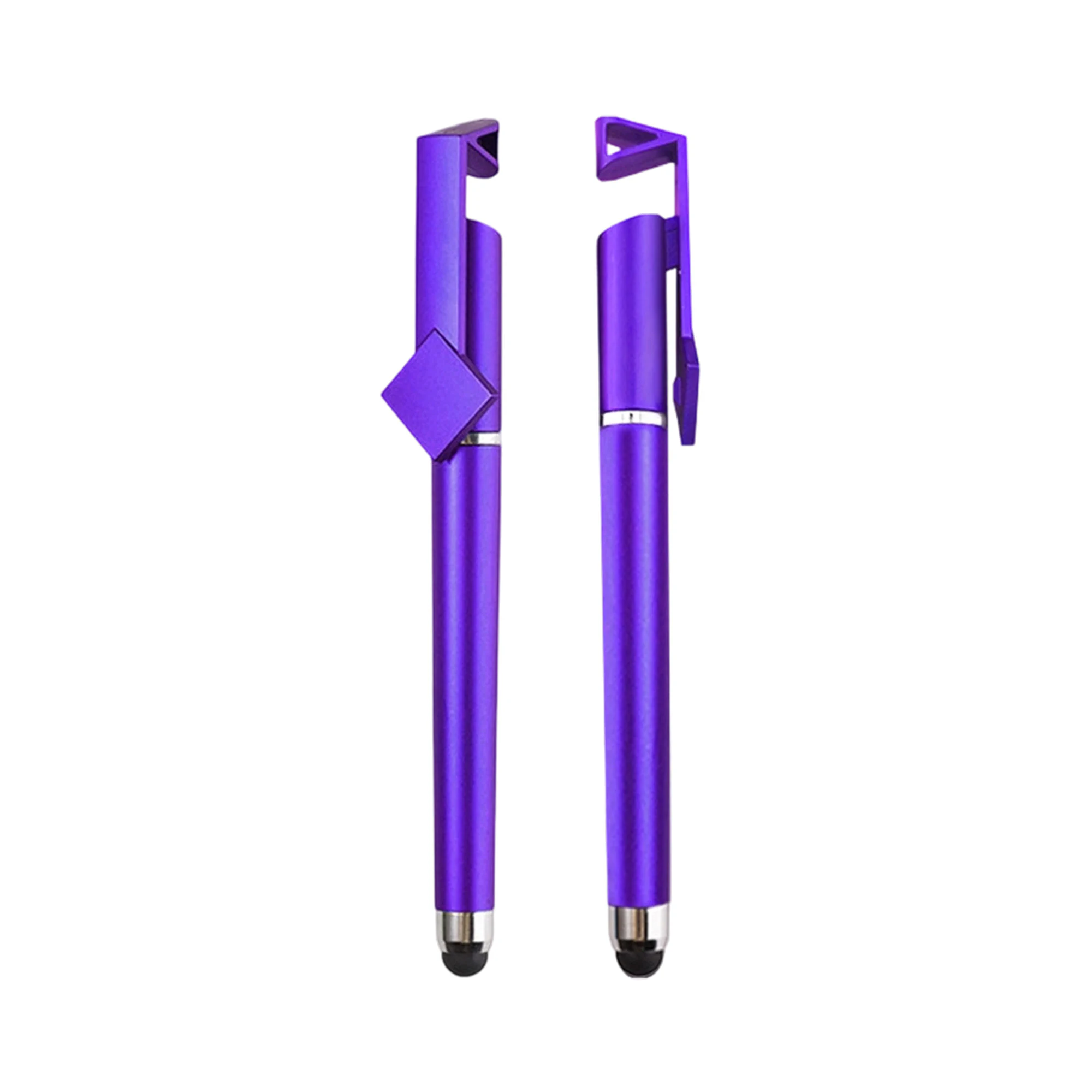 multi function universal capacitive stylus pen 3 in 1 multi function universal capacitive stylus pen 3 in 1-Purple