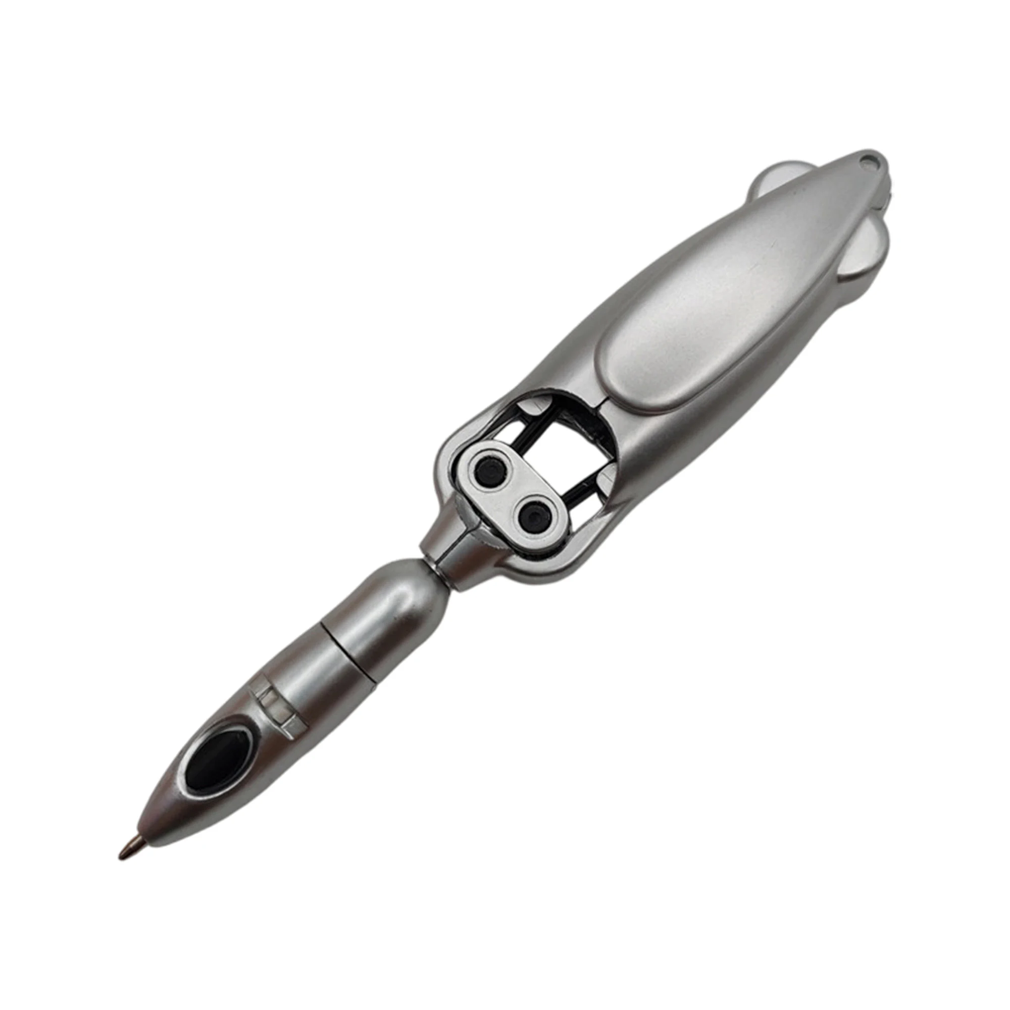 Novelty Transforming Pen Transformer Robotic Pen-Silvery Novelty Transforming Pen Transformer Robotic Pen-Silvery